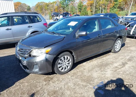 2013 Toyota Corolla Le from USA, damaged, VIN 2T1BU4EE8DC057082